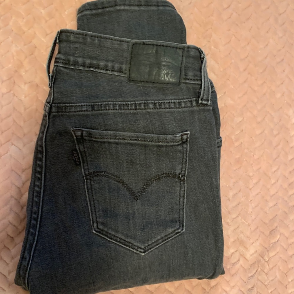 Levi's Gray 711 Skinny jeans